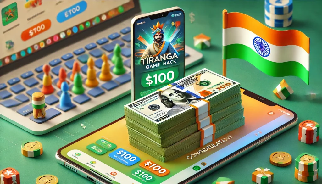 tiranga game hack How Do You Get $100 After Registration?